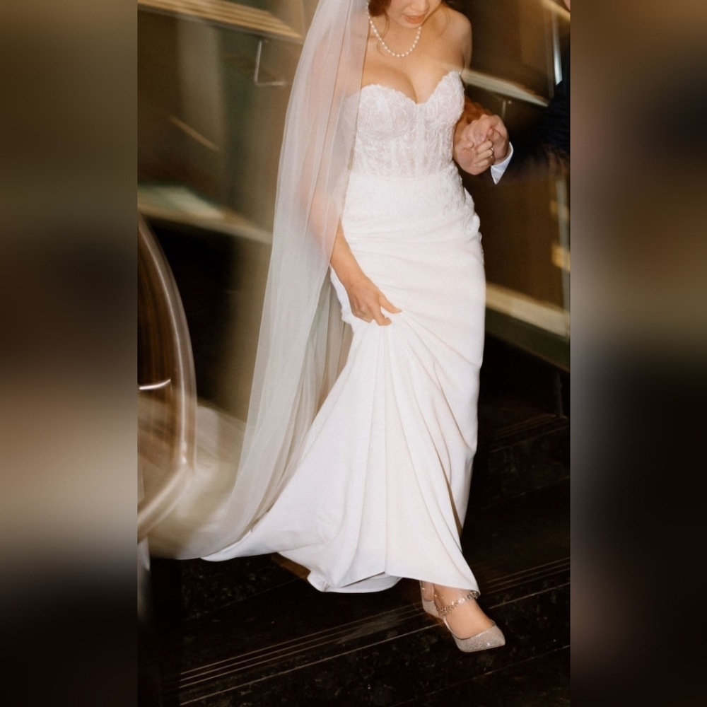 Strapless Wedding Gown